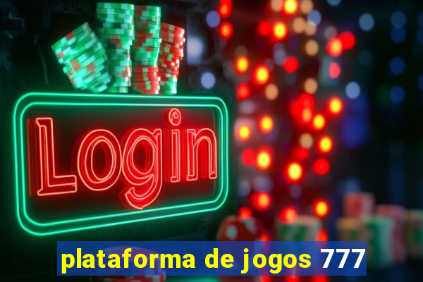 plataforma de jogos 777